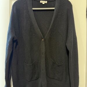 J. Crew Women's Black M Cardigan Sweater